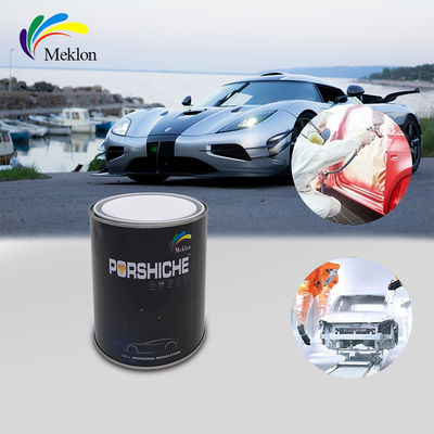 Peinture de voiture métallique durable inodore résistante aux moisissures Peinture de voiture argentée