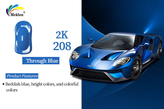 Peinture de voiture stable 2K couche supérieure inoffensif résistant aux alcalins anti-UV