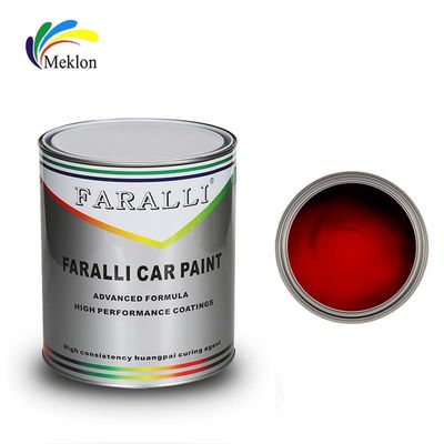 Peinture automobile rouge rose 2K Top Coat Métallique résistant à la décoloration Durable