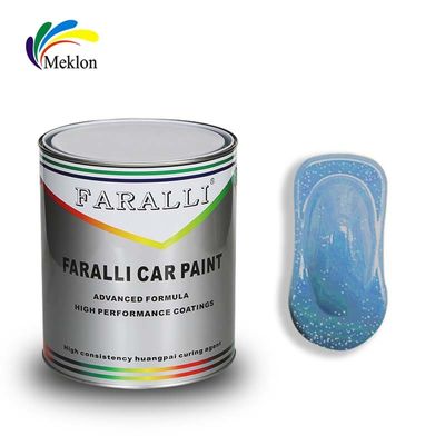 Peintures de perle bleu cristallin 1K: longue durée de couleur vive et résistance aux intempéries