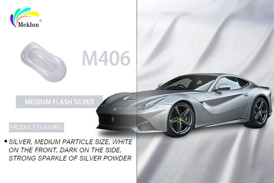 Peinture à pulvérisation automobile métallique polyvalente pratiquement inodore