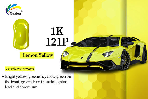 1K jaune citron multi changement de couleur Chameleon pigment Spray pour la peinture automatique