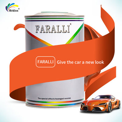 Peinture automobile rouge oxyde de fer couche supérieure résistante aux solvants imperméable à l'humidité