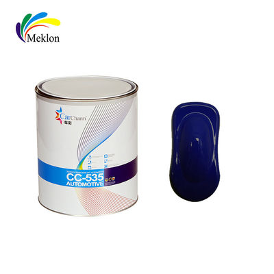 1K Carrosserie de voiture Refinish Peinture de voiture Bonne puissance de couverture bleu transparent