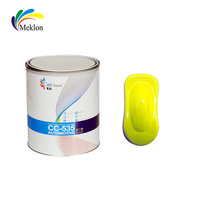 Concentration d'odeur basse Auto Base Protection jaune citron Peinture automobile