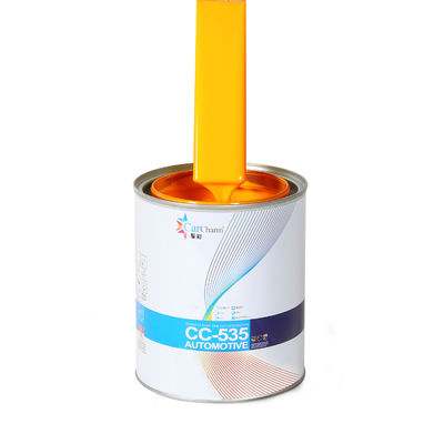 Refinissage de la peinture à pulvérisation réfléchissante transparente avec effet lisse