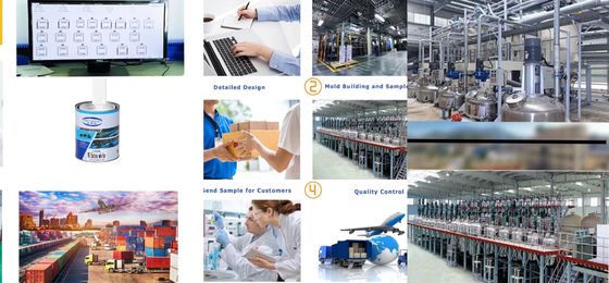 Silver Diamond Car Clear Coat Varnish Anti Abrasion Résistant aux intempéries