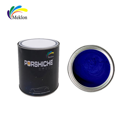 Pulvérisation de peinture automobile pour peinture automobile en couche supérieure 2K Stand Peinture bleue en couche supérieure