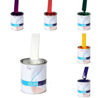 Peinture auto blanche brillante et lisse, peinture automobile acrylique durable.