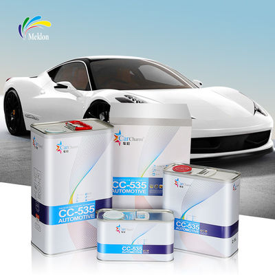 Peinture auto blanche brillante et lisse, peinture automobile acrylique durable.