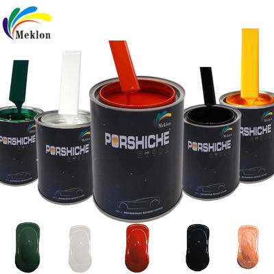 Peinture de voiture rouge vif 2K Haut de peinture durable résistant aux rayures et dynamique