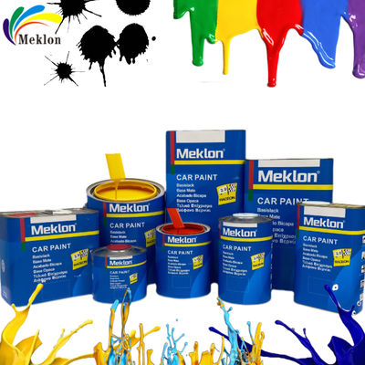 Peinture automobile orange 2K en couche supérieure Vitesse de séchage rapide et efficacité améliorée