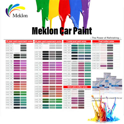 Peinture professionnelle de réparation automobile, Peinture violette pour voiture, Vernis de finition 2K pour réparation automobile