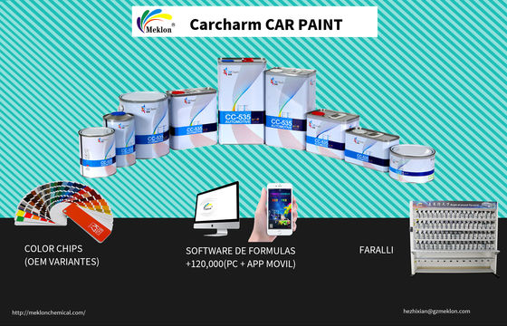 Peinture automobile acrylique résistante aux intempéries, peu coûteuse et adaptée à l'achat en gros