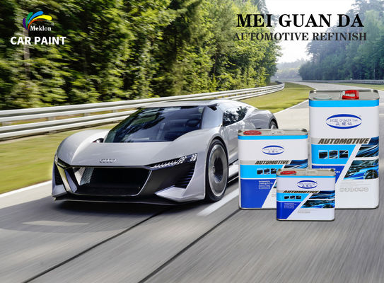 Peinture de voiture de finition blanche pure 2K durable pour résister aux températures élevées