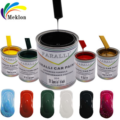 Peinture automobile OEM Toyota 218 Black Pearl mélangée à la couche supérieure