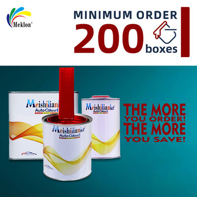 Peinture de voiture écologique couche de base Peinture automobile rouge Couche liquide durable