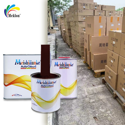 Stable fournisseur de peinture automobile couche de base par fabrication 1K châtaignier rouge peinture automobile