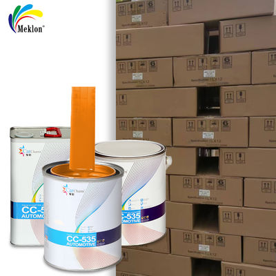 Audi LX2U Ready Peinture mixte pour voiture Élevez le style du véhicule avec la couleur orange du Samoa