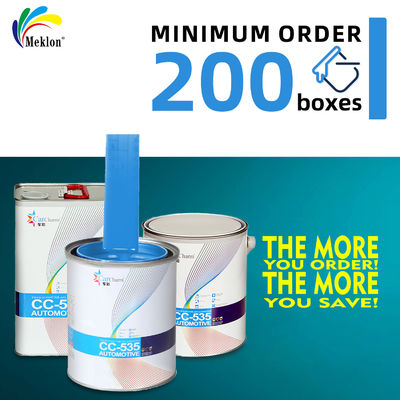 Peinture automobile bleu cristallin stable inodore résistant aux UV