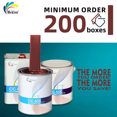 Peinture à la peinture de perle rouge fine préparée à la peinture de voiture mixte pour les applications automobiles