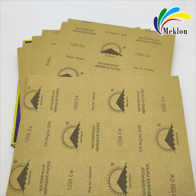 Équipement de pointe pour le papier de sable dans les automobiles