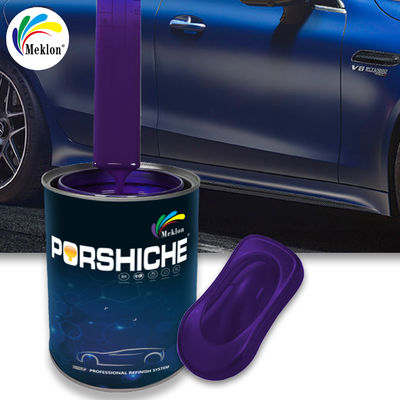 Couche de peinture automobile acrylique Auto Refinish 1K PU Polyuréthane Peinture de pulvérisation automobile pour la réparation de produits de soins automobiles