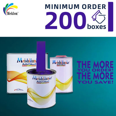 Peinture de carrosserie de voiture couleur acrylique 1K 2K peinture de carrosserie de voiture couleur métallique peinture automobile pour réparation revêtement de finition de voiture