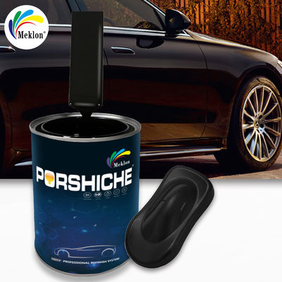 Peinture noire de résine acrylique automobile 2K Peinture de couleur supérieure 2K Peinture acrylique revêtement Auto Refinish Peinture