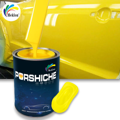 Résistant aux intempéries Jaune 1K Bon remplissage de la peinture de voiture Primer Primer acrylique 1K Primer Surface pour la réparation de voiture