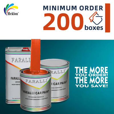 Machine de mélange de couleurs acryliques professionnelles Réparation de finition en gros Peinture automobile métallique automobile 1K