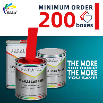 Peinture automobile rentable Peinture automobile automobile de haute performance rouge