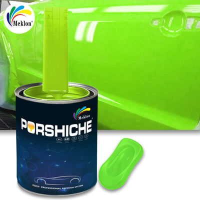 Peinture automobile 2K jaune vert ingrédients anti-corrosion spéciaux pour la durabilité