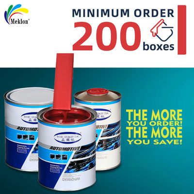 Machine de teinture de peinture automobile 1K Basecoat Couleurs perlées Crystal Red Coating Metallic Automotive Spray Paint