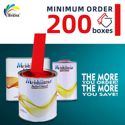 Peinture automobile Auto Refinish1k Couche de base rouge haute brillance effet miroir Peinture automobile Refinish