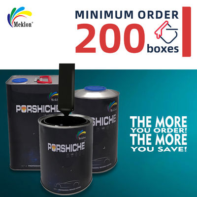 Peinture de finition de voiture de couleur vive à haute teneur en solides 1K couche de base couleur peinture automatique