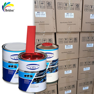 1K Red Car Refinish Paint équipes indépendantes de R & D et de production avec des graphiques de masterbatch et des cartes de couleur