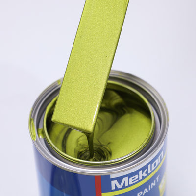 1K Émeraude Jaune Bonne adhésion Puissance de couverture forte Peinture de voiture à haute chrome