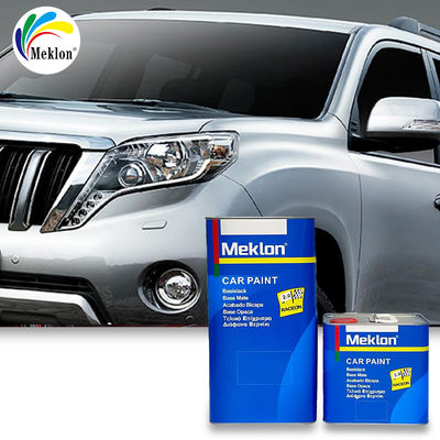 Peinture automobile argentée 1K extra grossière Peinture automobile haute solide Auto finition haute brillance Couche claire pour peinture de bateau Polyester époxy