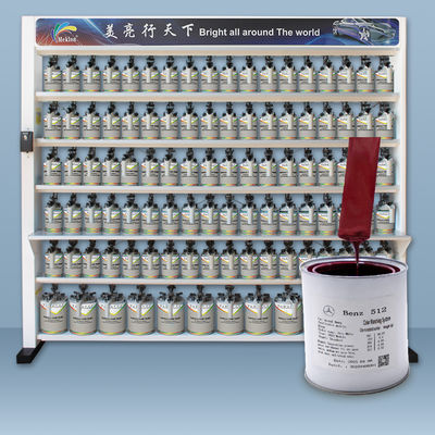 Peinture de finition acrylique rouge perle de qualité 1K pour Mercedes-Benz DB512 avec finition haute brillance