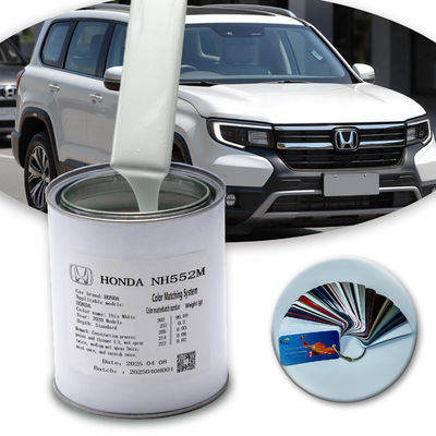 Peinture de voiture acrylique Honda NH552M 1K Gris Argent Clair Résistant aux Rayures