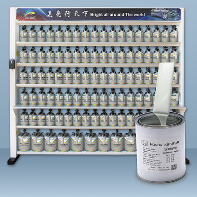 Peinture de voiture acrylique Honda NH552M 1K Gris Argent Clair Résistant aux Rayures