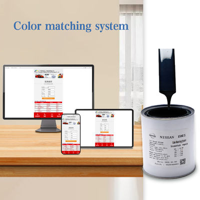 Couleur de qualité d'usine originale Nissan BM1 1K Blue Pearl Peinture automobile Formule écologique