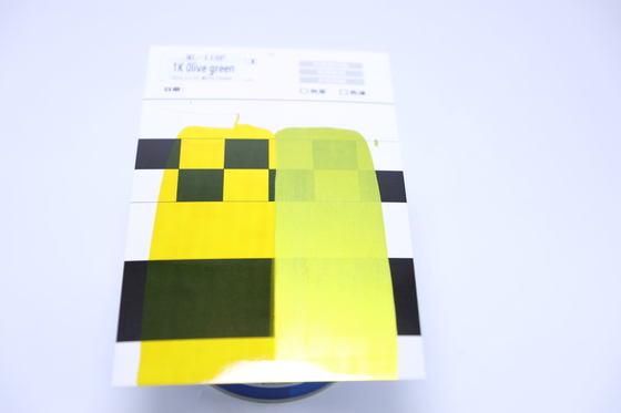 Peinture automobile vert olive personnalisée avec une finition résistante aux UV et très brillante pour le raffinage et la personnalisation automobile