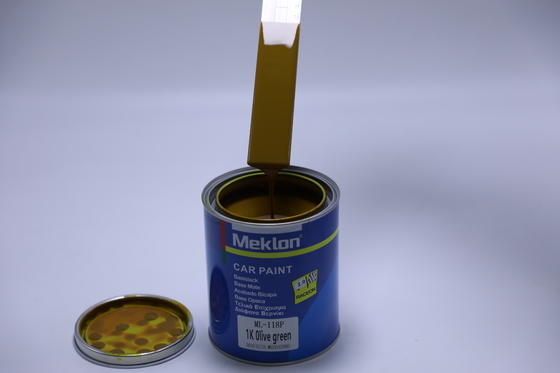 Peinture automobile vert olive personnalisée avec une finition résistante aux UV et très brillante pour le raffinage et la personnalisation automobile