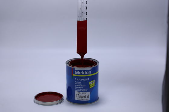 Peinture rouge transparente ultra-durable et résistante aux rayures, à la protection UV et rentable pour le raffinage et la personnalisation automobile