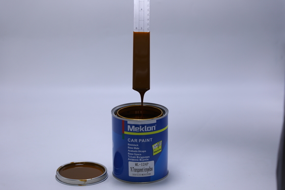 Peinture anti-corrosion et anti-UV correspondant à la couleur d'usine d'origine peinture de voiture jaune fer