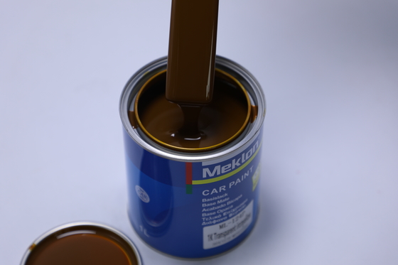 Peinture anti-corrosion et anti-UV correspondant à la couleur d'usine d'origine peinture de voiture jaune fer