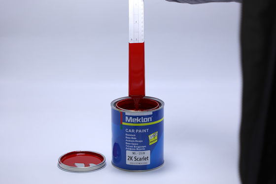 Peinture de voiture rouge résistante à l'usure et à la corrosion à prix d'usine