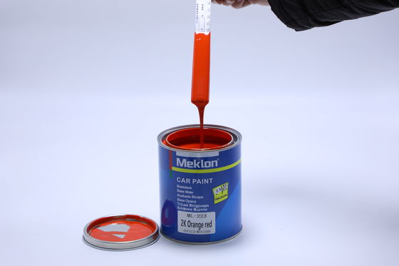 MK223 correspond à la peinture de voiture orange rouge métal flamme coucher de soleil d'origine anti-UV